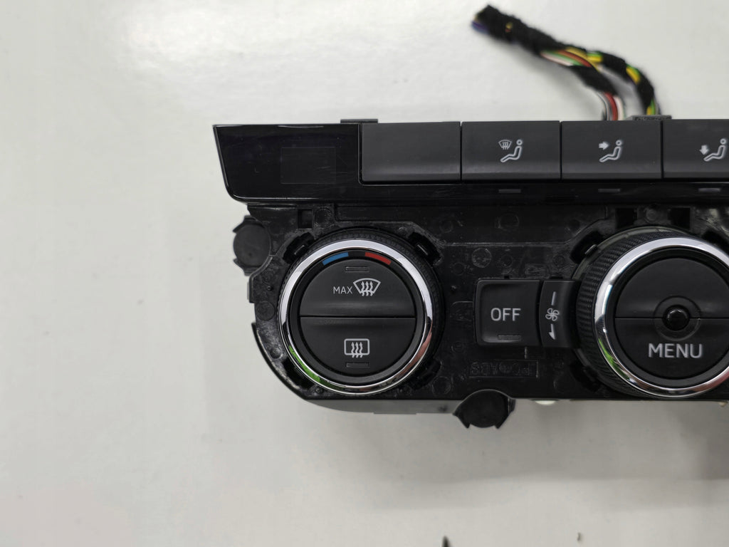 SKODA OCTAVIA III 16R AIR CONDITIONING PANEL 5E0907044AB