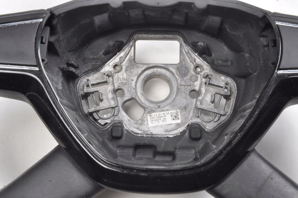 SKODA OCTAVIA III LEATHER STEERING WHEEL 5E0419091AA