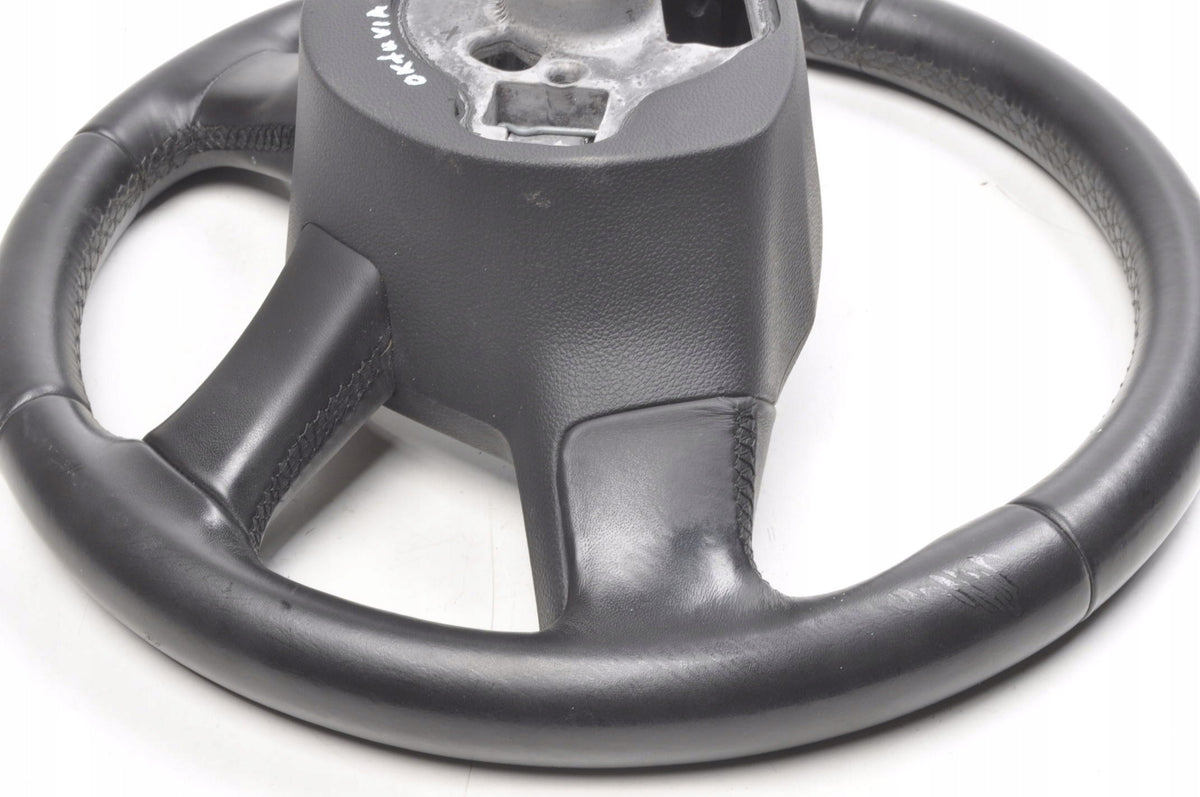 SKODA OCTAVIA III LEATHER STEERING WHEEL 5E0419091AA