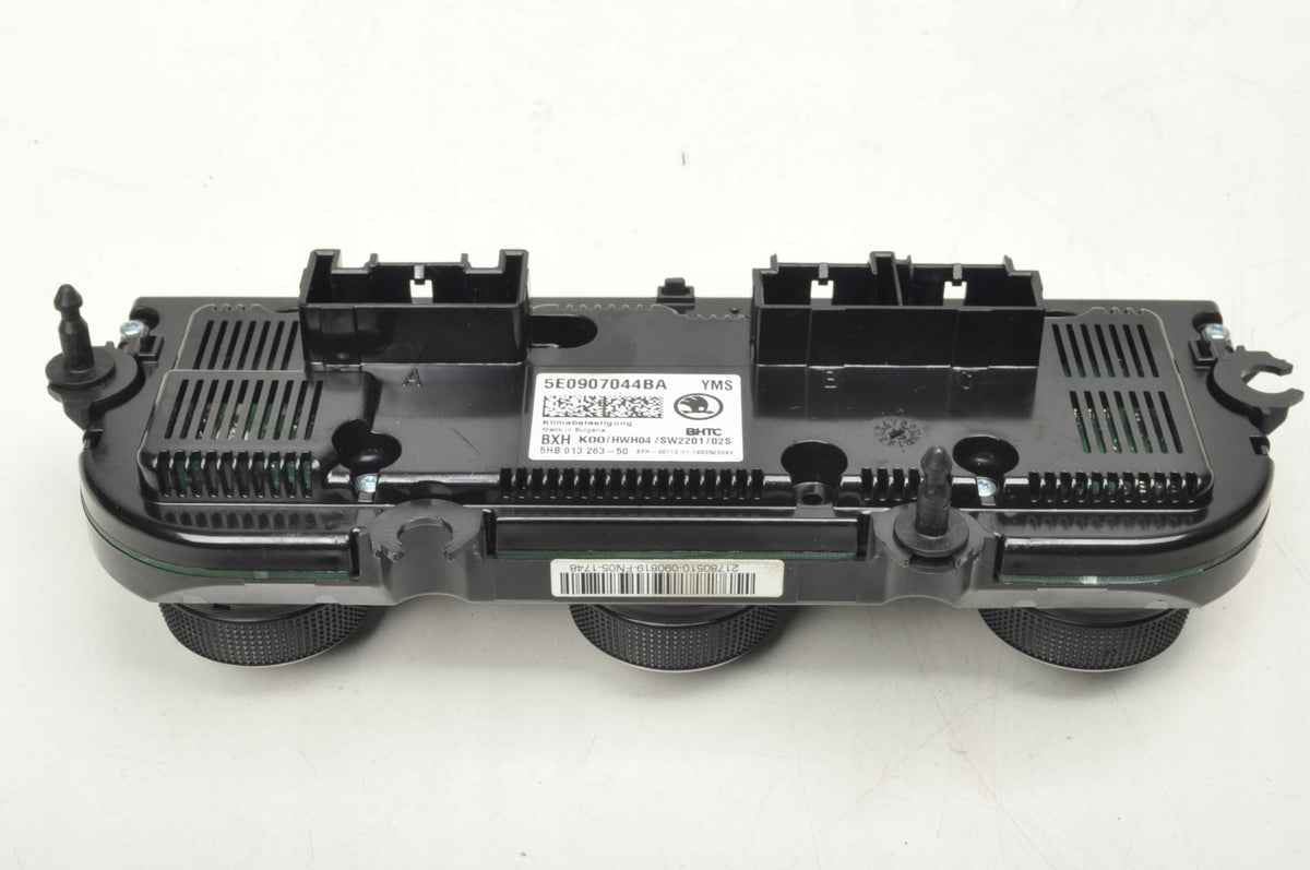 SKODA OCTAVIA III LIFT PANEL AIR CONDITIONING SWITCH 5E0907044BA