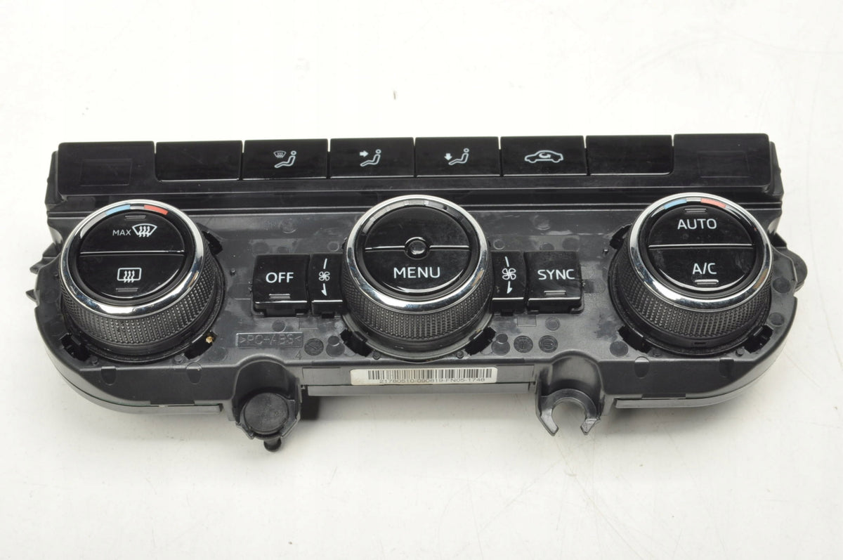 SKODA OCTAVIA III LIFT PANEL AIR CONDITIONING SWITCH 5E0907044BA
