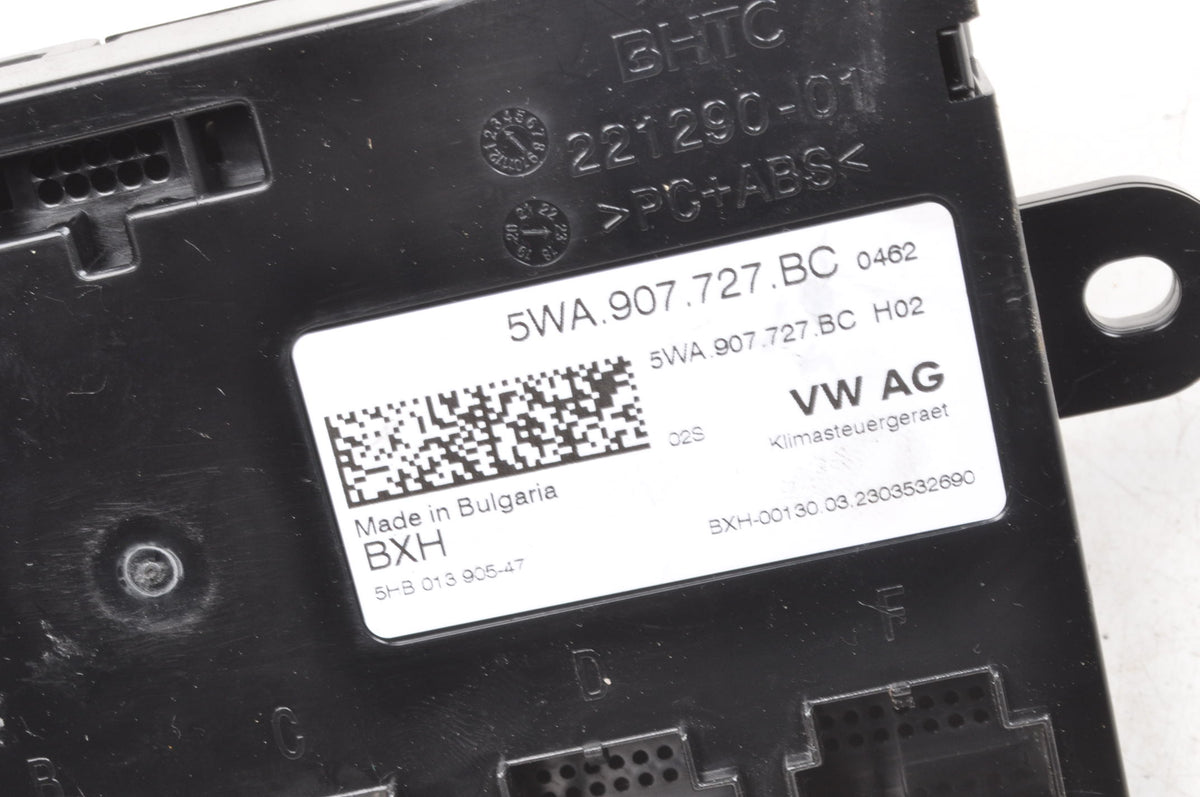 SKODA OCTAVIA IV CUPRA LEON FORMENTOR MODULE RELAY AIR CONDITIONING 5WA907727BC