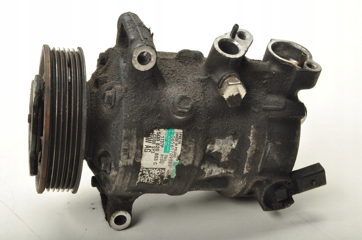 SKODA RAPID 1.4 TSI AIR CONDITIONING COMPRESSOR 5Q0820803C