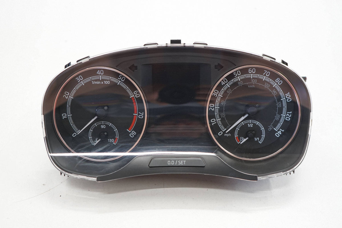 SKODA RAPID LIFT 17R 1.0 TSI COUNTER CLOCKS ANGLIK 5JA920943B