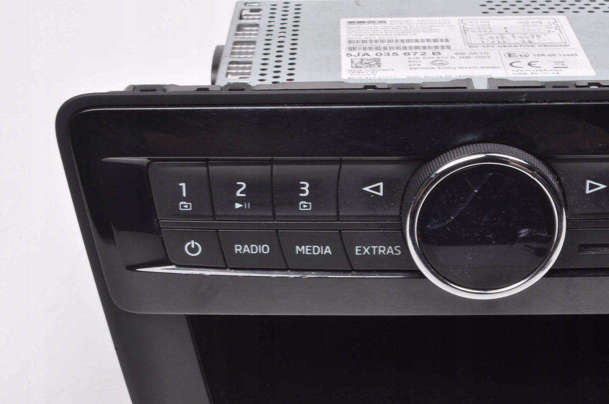 SKODA RAPID RADIO 5JA035872B