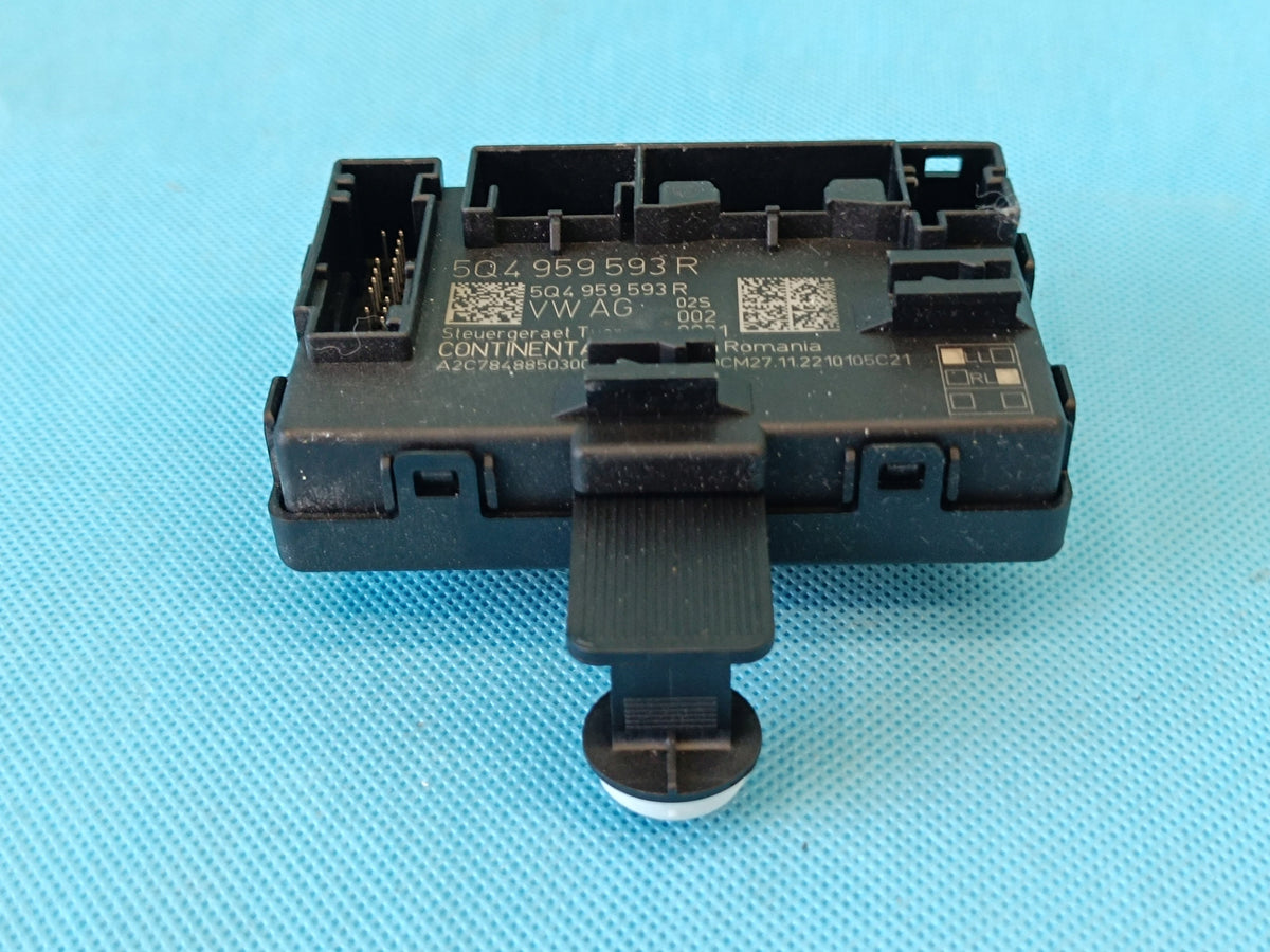 SKODA SUPERB 3 STATION WAGON 2.0 TDI 147KW 2023 R DOOR MODULE LEFT FRONT 5Q4959593R
