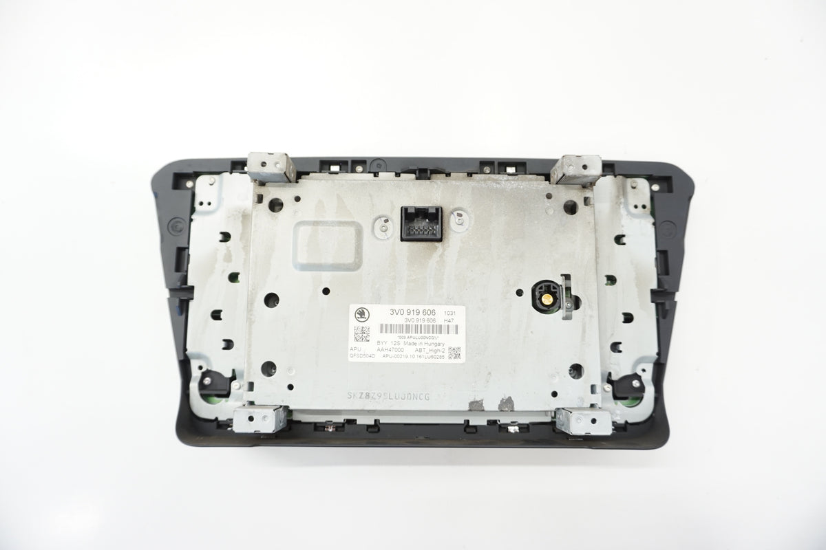SKODA SUPERB III DISPLAY RADIO SCREEN 3V0919606