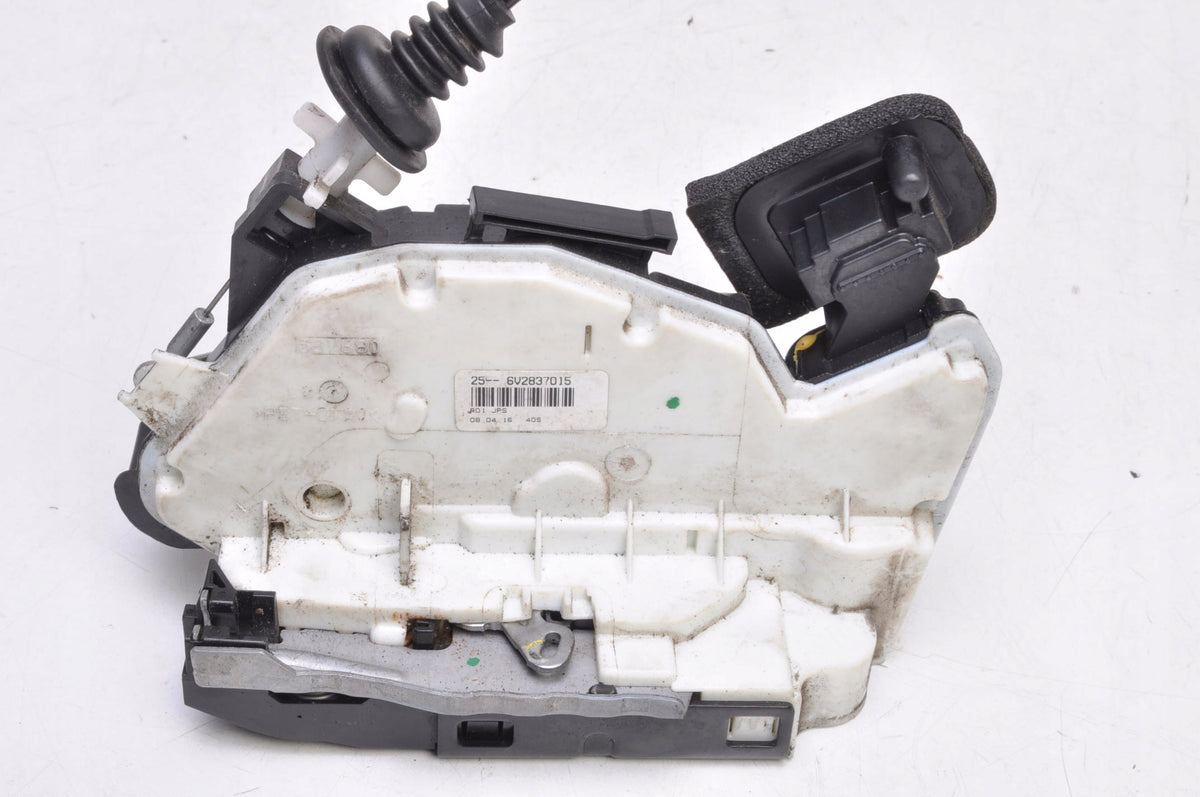 SKODA SUPERB III DOOR LOCK LEFT FRONT 6V2837015 UK 7 PIN
