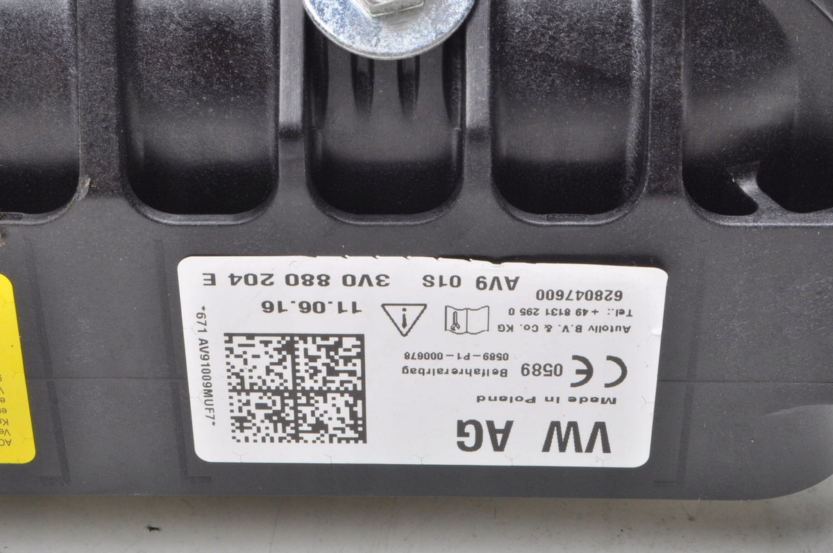 SKODA SUPERB III PASSENGER AIRBAG P1 3V0880204E