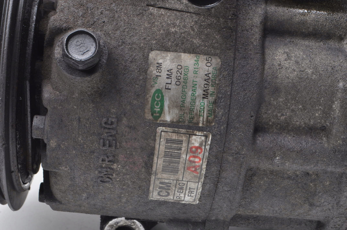SORENTO HYUNDAI SANTA FE II 2.2 CDTI AIR CONDITIONING COMPRESSOR F500-MA9AA-05