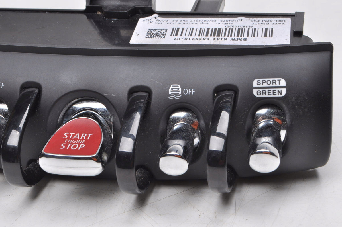 START STOP BUTTON MINI F60 6838210