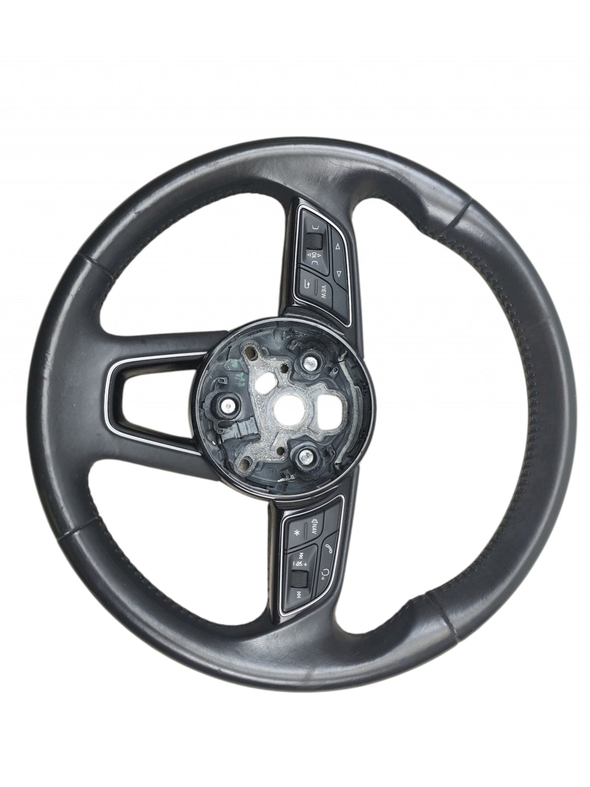 STEERING WHEEL LEATHER AUDI A4 B9 (2015-2019) 8W0419091CK MULTIFUNCTIONAL