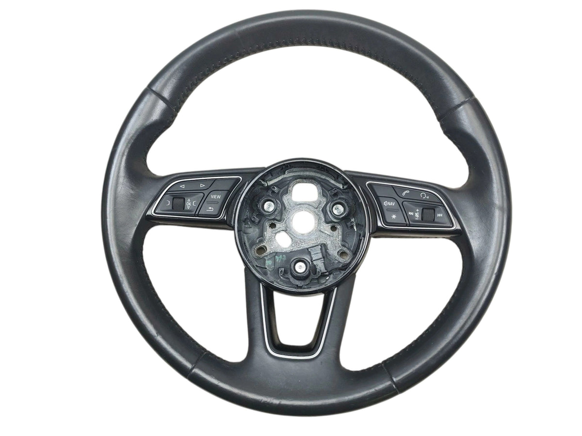 STEERING WHEEL LEATHER AUDI A4 B9 (2015-2019) 8W0419091CK MULTIFUNCTIONAL
