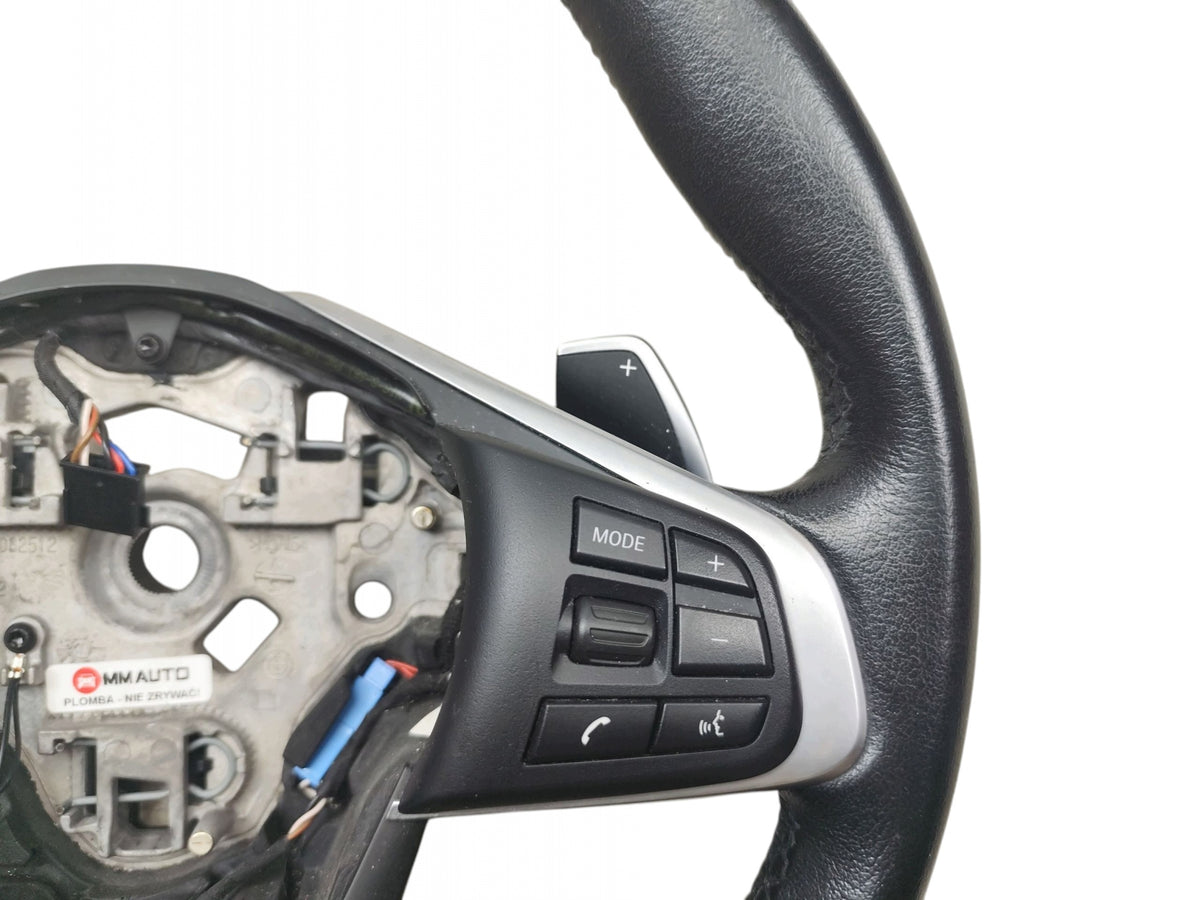 STEERING WHEEL LEATHER BMW X1 F48 (2015-2019) 6307503 MULTIFUNCTIONAL