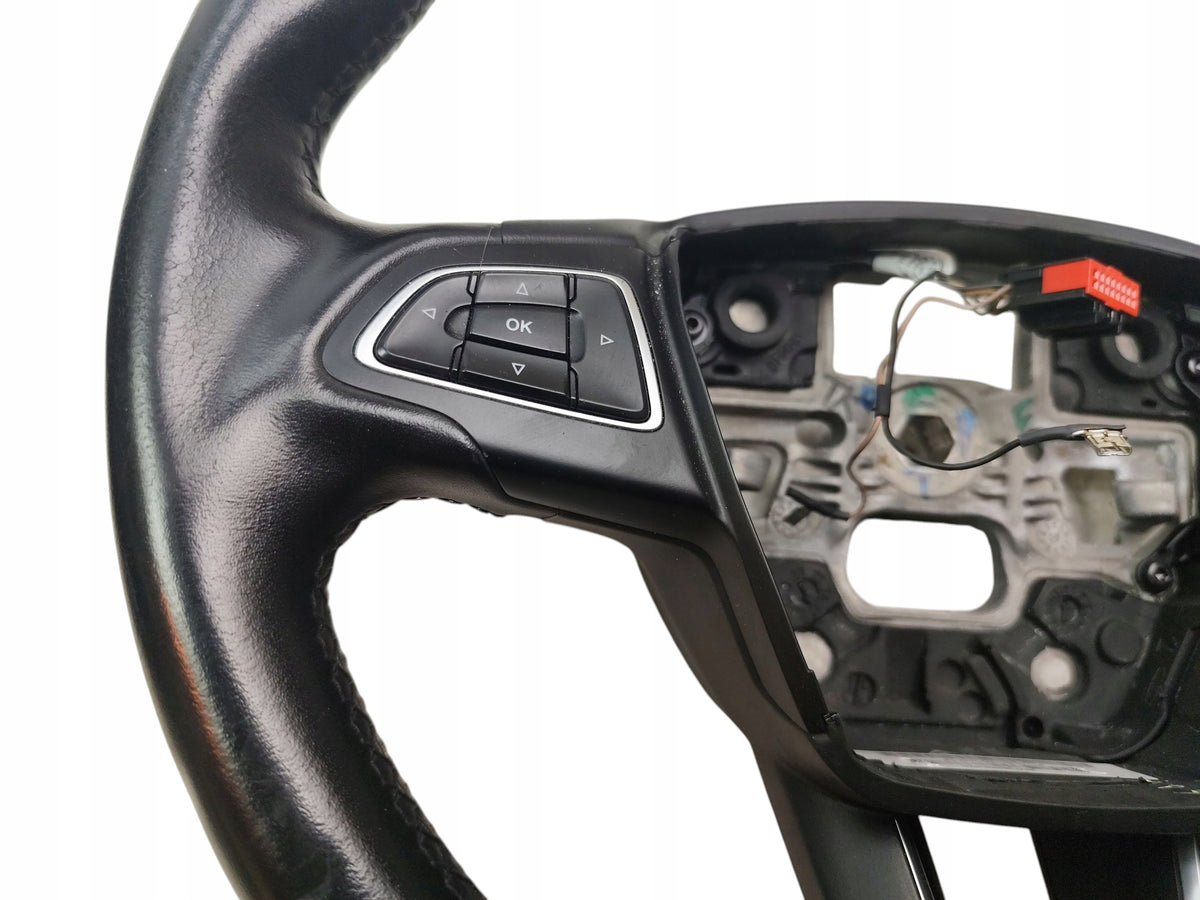 STEERING WHEEL LEATHER FORD FOCUS MK3 LIFT (2014-2018) MULTIFUNCTIONAL