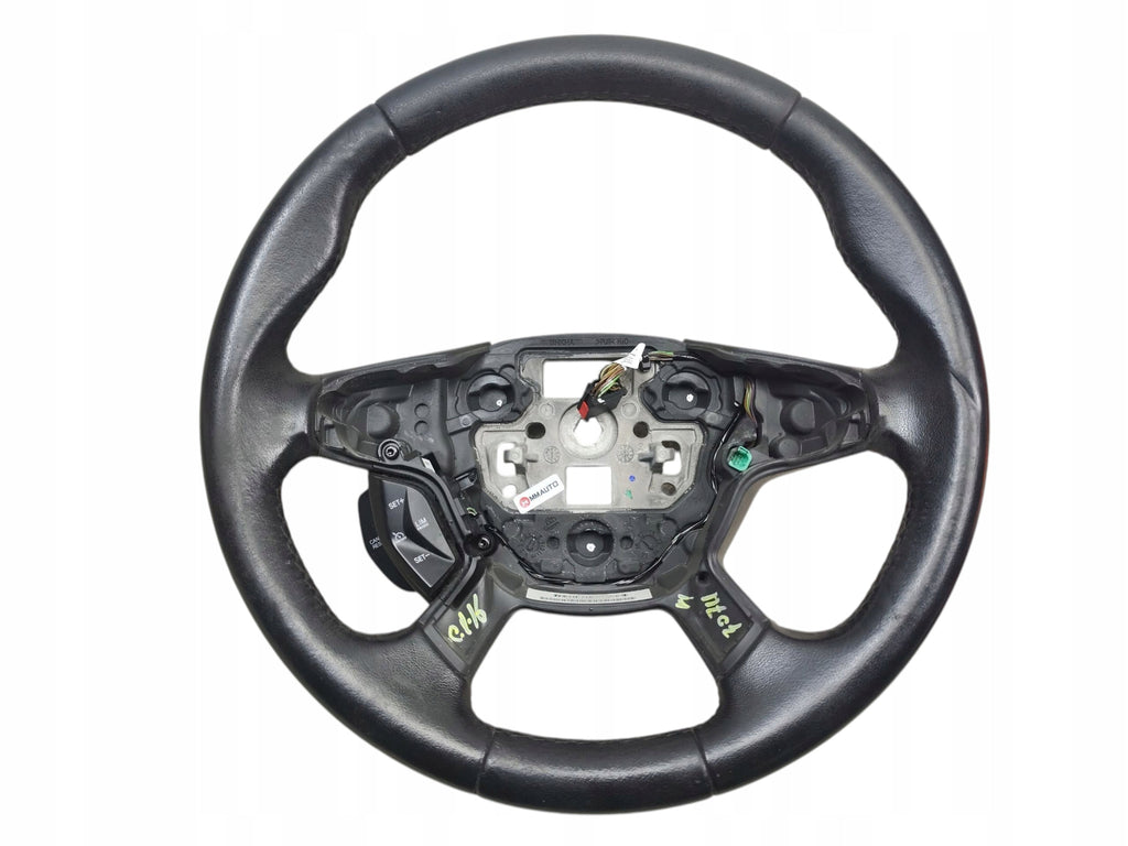 STEERING WHEEL LEATHER FORD KUGA MK2 FOCUS MK3 AM513600BF3ZHE MULTIFUNCTIONAL