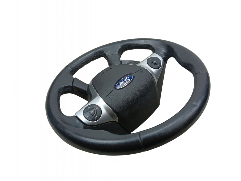STEERING WHEEL LEATHER MULTIFUNCTION CRUISE CONTROL FORD FOCUS MK3 (10-14)