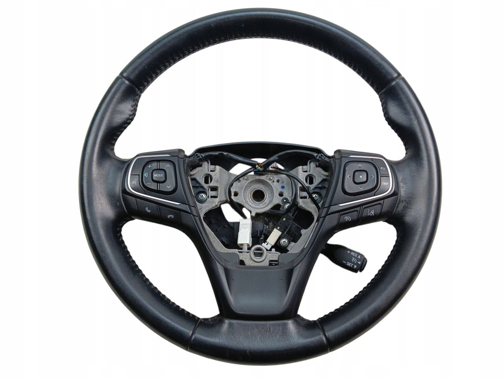 STEERING WHEEL LEATHER TOYOTA AVENSIS T27 GS120-06500 MUTIFUNCTIONAL BLADES