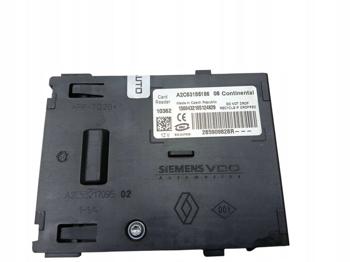 STEERING WHEEL LOCK INSERT CARD READER RENAULT MEGANE III 3 8200604932