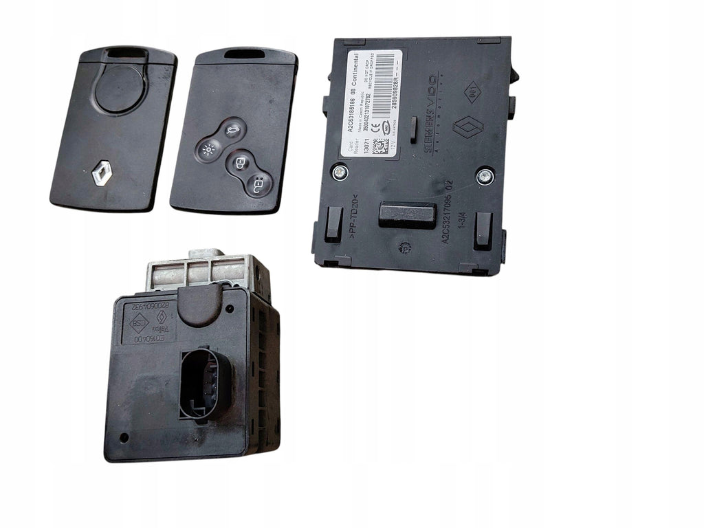 STEERING WHEEL LOCK READER 2X CARD RENAULT MEGANE III 3 8200604932