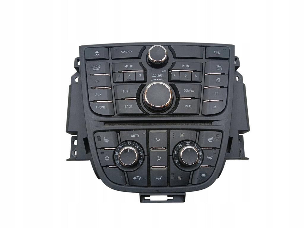 SWITCH AIR CONDITIONING RADIO PANEL OPEL ASTRA J IV 13360091 13360107