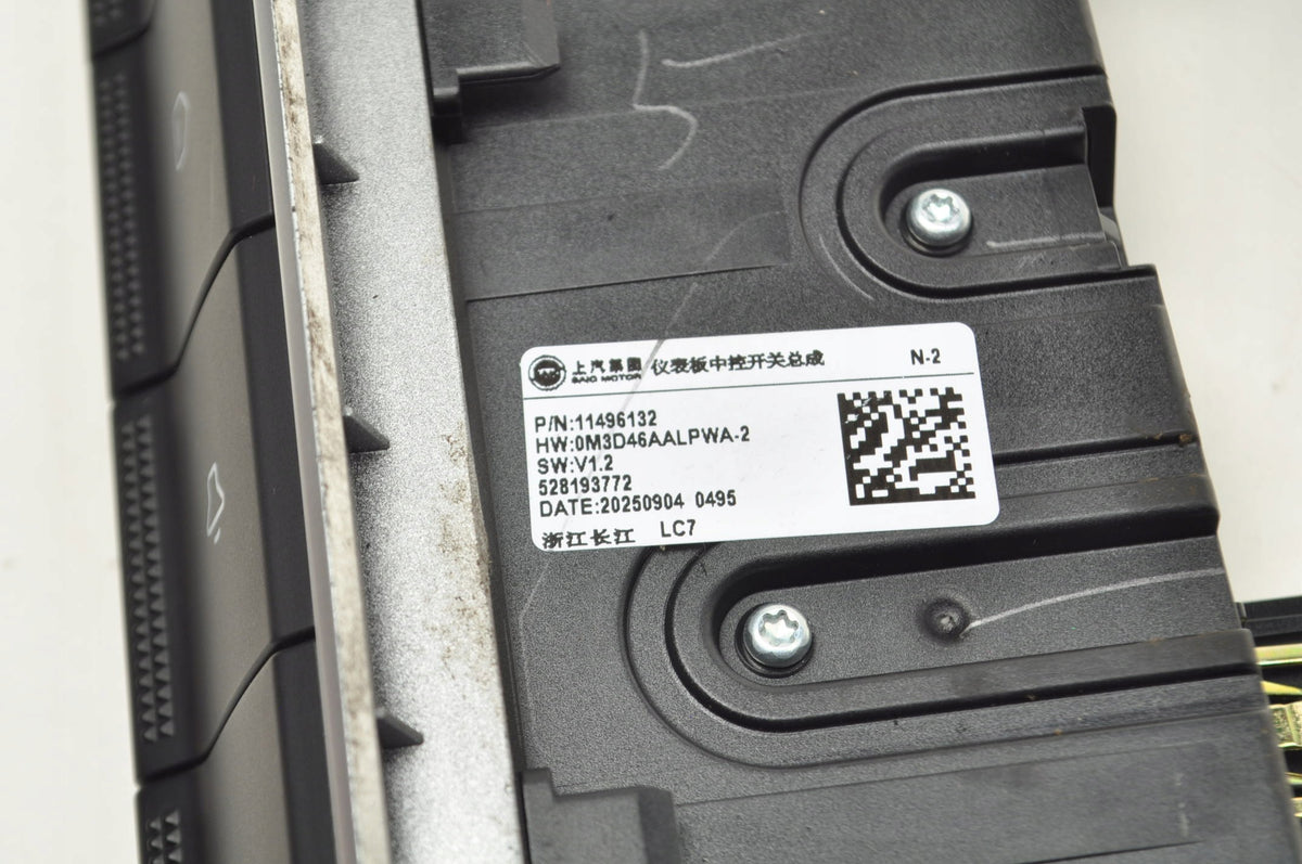 SWITCH PANEL MG 3 III 11496132 2025