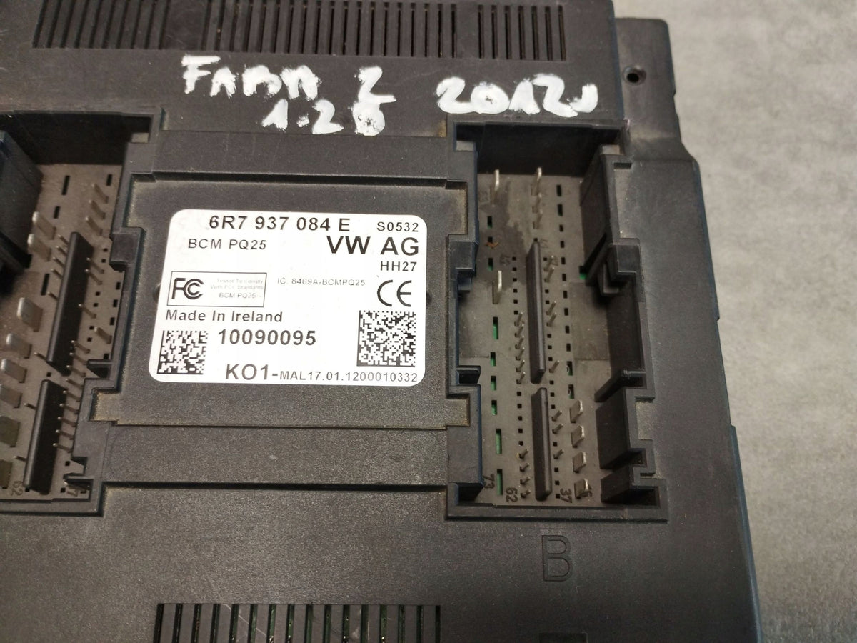 Skoda Fabia Mk2 Comfort module BCM 6R7937084E