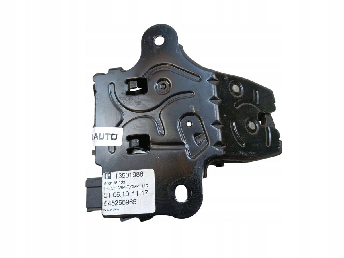 TAILGATE LOCK OPEL INSIGNIA A HB HATCHBACK 13501988