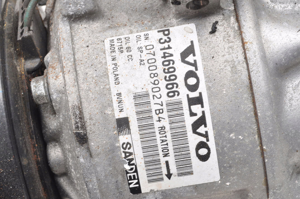 V40 II S90 II V90 II XC60 XC90 II 2.0 D5 D4 AIR CONDITIONING COMPRESSOR 31469966