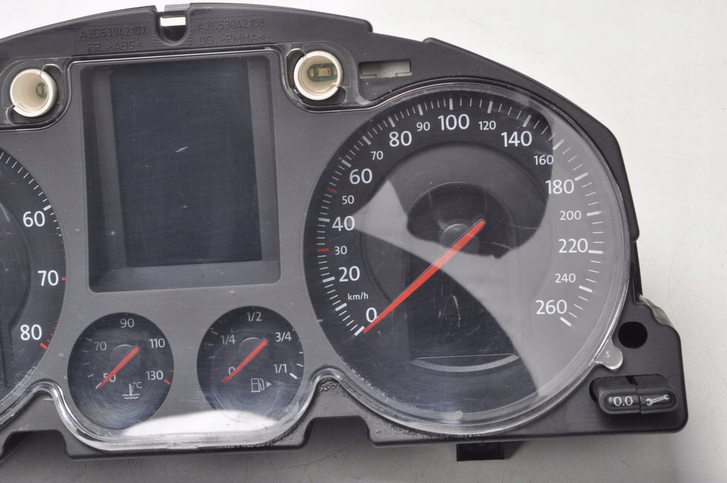VOLKSWAGEN PASSAT B6 2.0 FSI COUNTER CLOCKS EUROPE