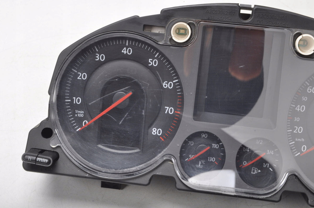 VOLKSWAGEN PASSAT B6 2.0 FSI COUNTER CLOCKS EUROPE