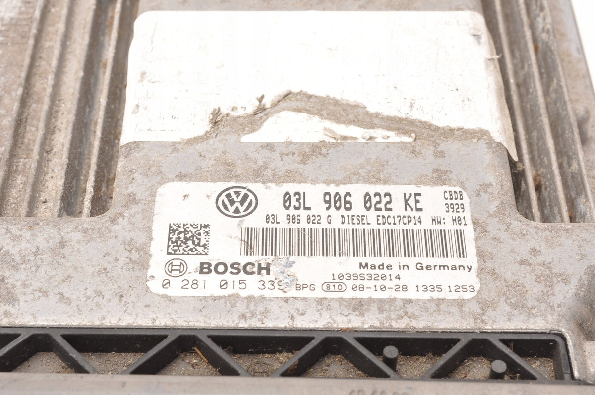 VOLKSWAGEN SCIROCCO III 2.0 TDI COMPUTER ENGINE DRIVER 03L906022KE