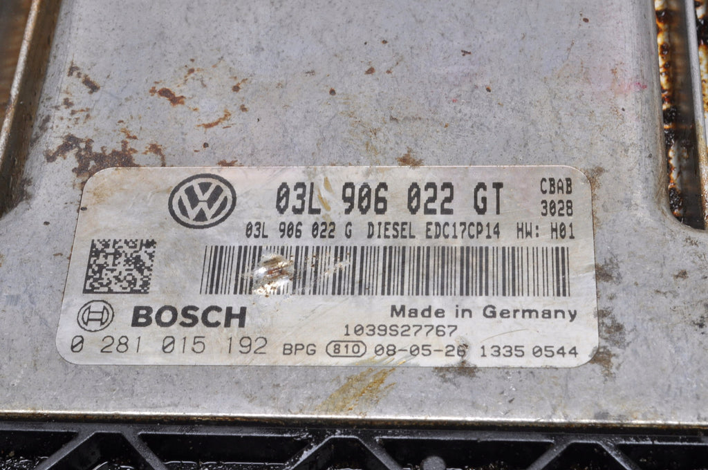 VOLKSWAGEN TIGUAN I 2.0 TDI 140KM COMPUTER ENGINE DRIVER 03L906022 GT