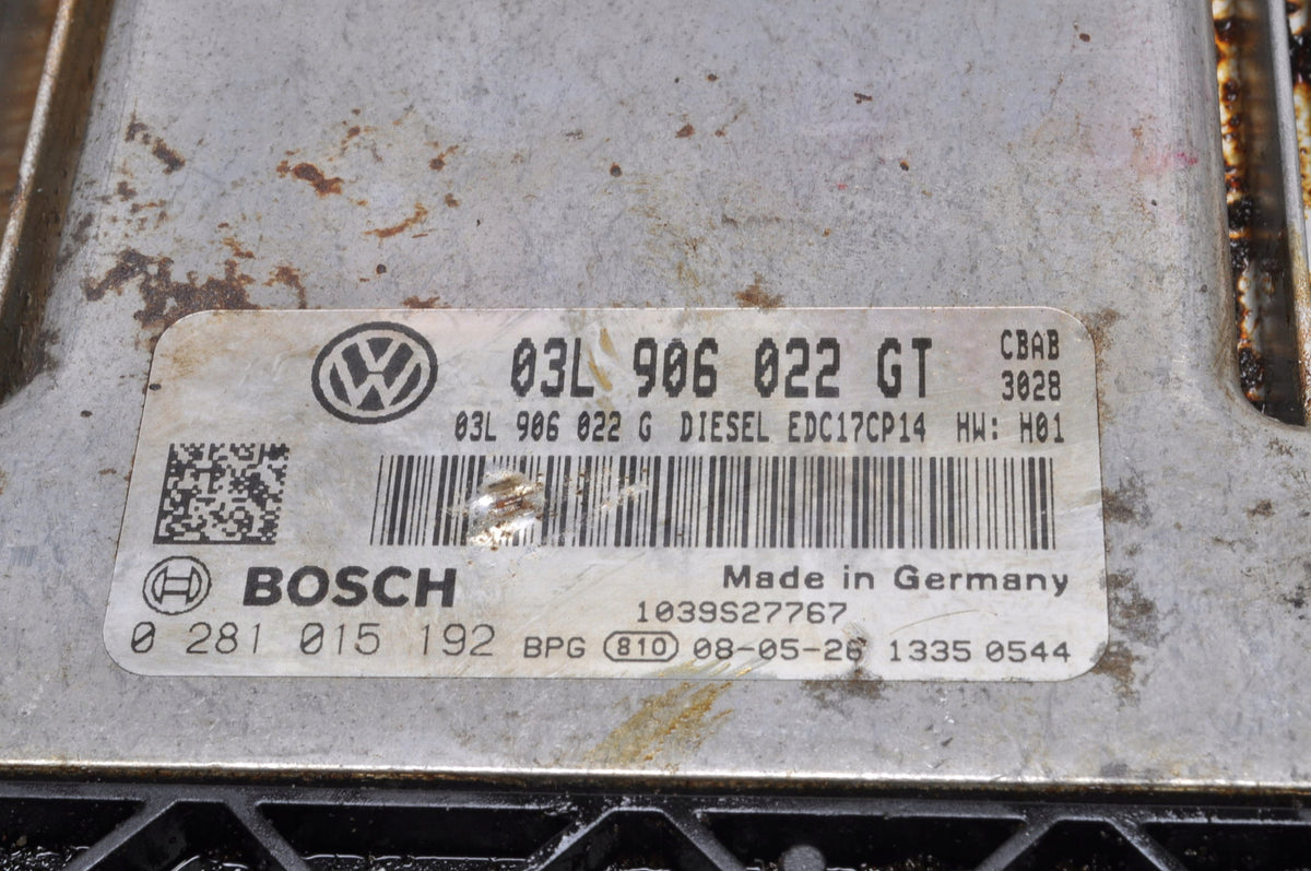 VOLKSWAGEN TIGUAN I 2.0 TDI 140KM COMPUTER ENGINE DRIVER 03L906022 GT
