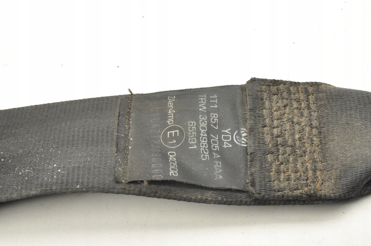 VOLKSWAGEN TOURAN SEAT BELT LEFT FRONT 1T1857705A