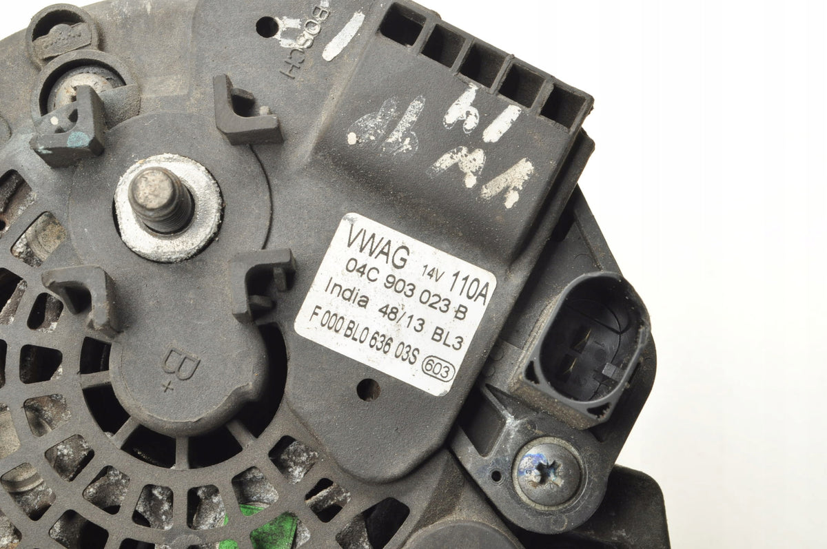 VOLKSWAGEN UP CITIGO MII 1.0 12V 60KM ALTERNATOR 04C903023B