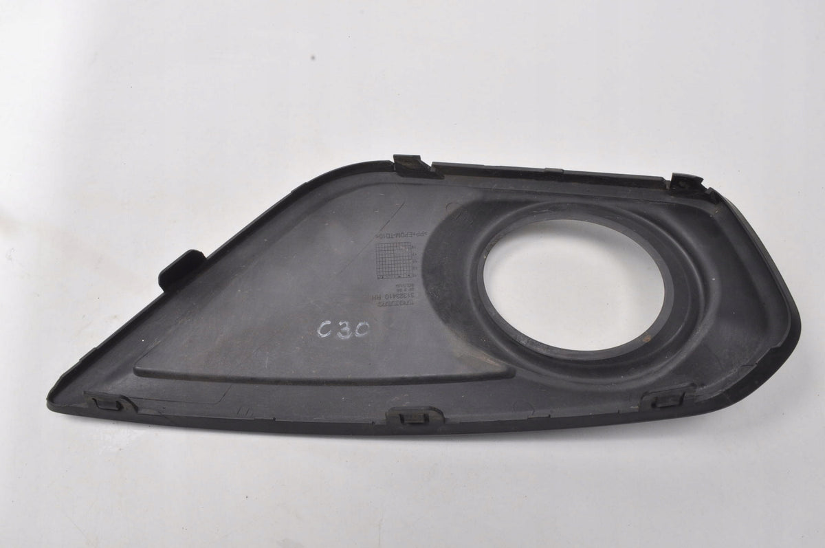 VOLVO C30 FRAME HALOGEN GRILLE RIGHT BUMPER LIFT 31323410