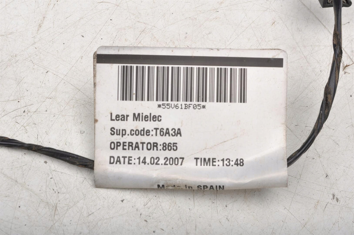 VOLVO C30 LICENSE PLATE HARNESS 30724575AC