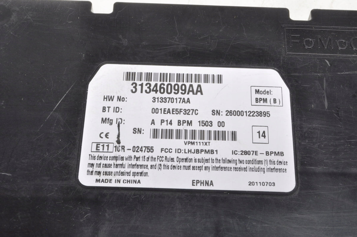 VOLVO C30 LIFT S40 II V5 0C70 BLUETOOTH MODULE 31346099AA