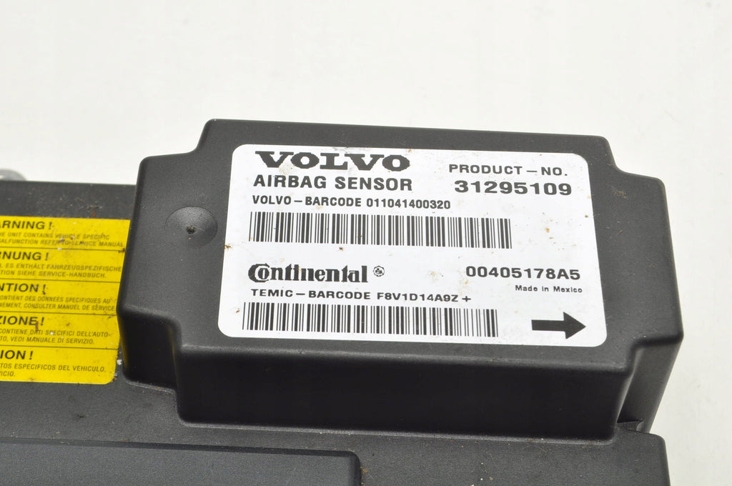 VOLVO C30 S40 C70 V50 AIRBAG SENSOR 31295109