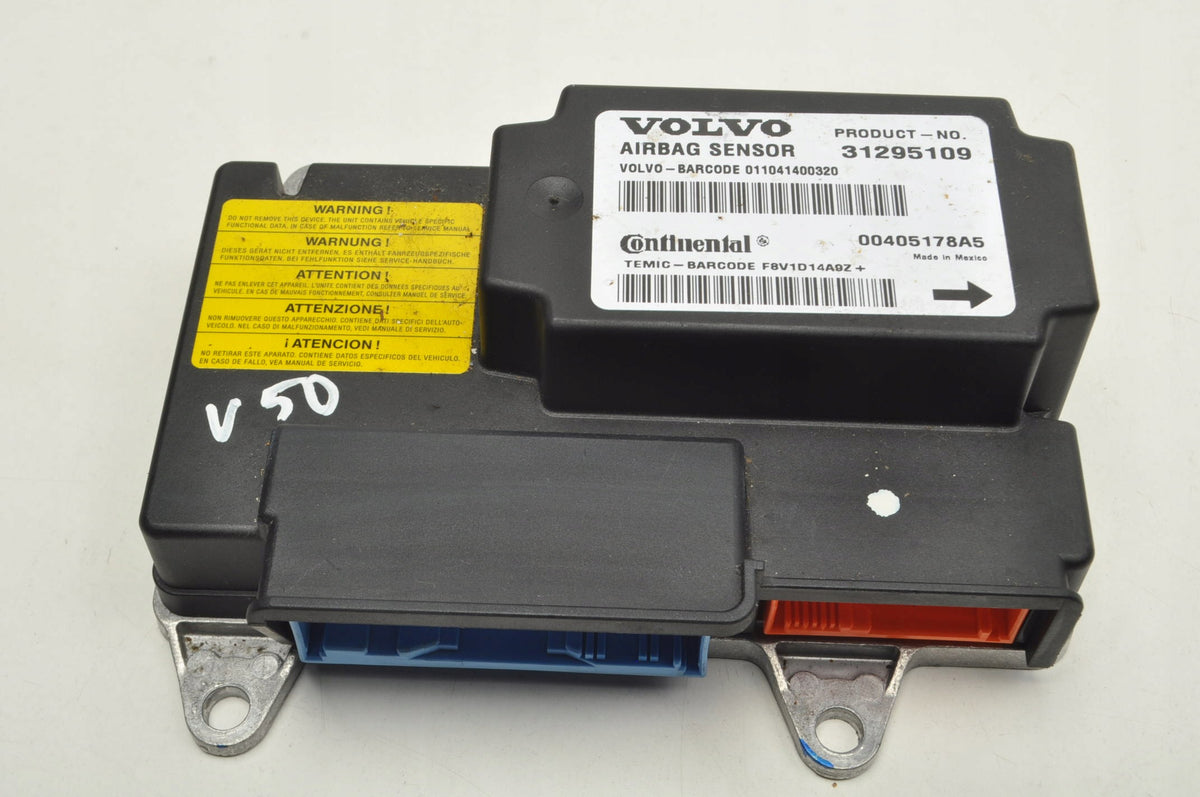 VOLVO C30 S40 C70 V50 AIRBAG SENSOR 31295109