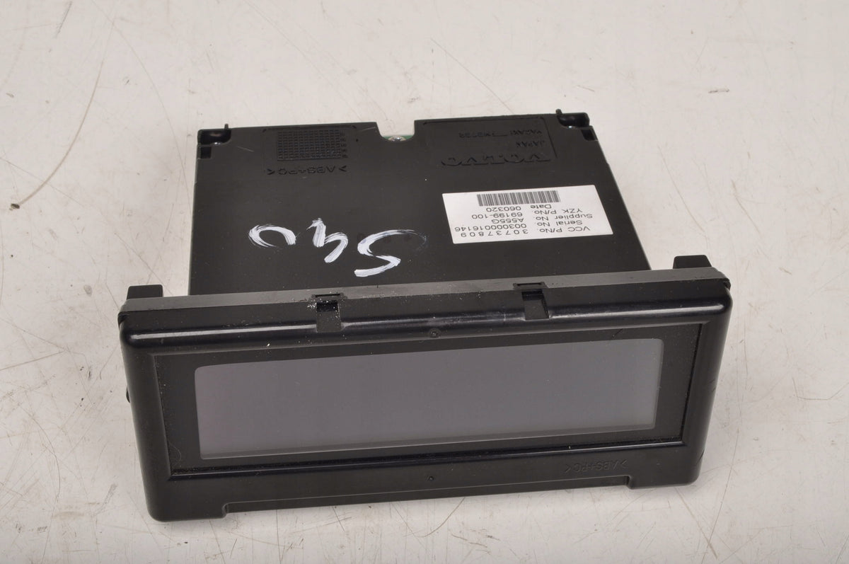VOLVO C30 S40 C70 V50 DISPLAY 30737809
