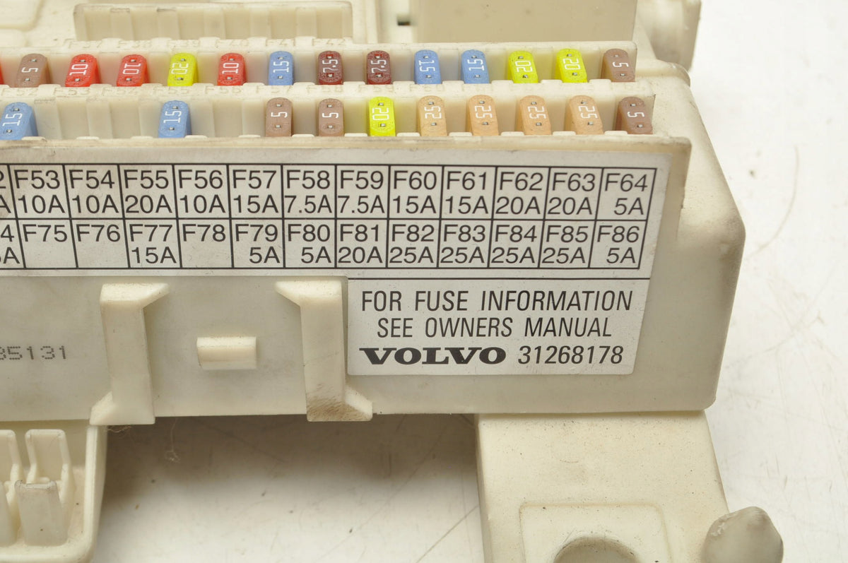 VOLVO C30 S40 II BOX MODULE BSI 2 KEYS 31254749