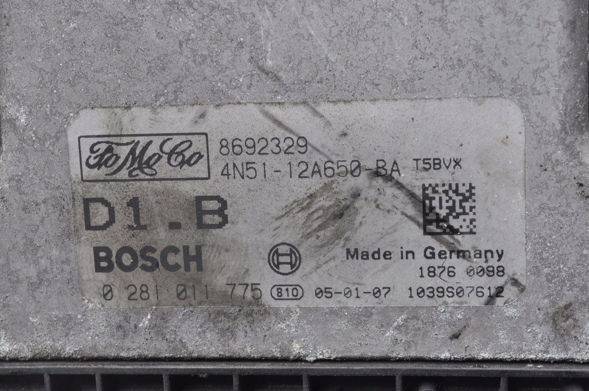 VOLVO C30 S40 II C70 V50 1.6 D 109KM COMPUTER ENGINE DRIVER 8692329
