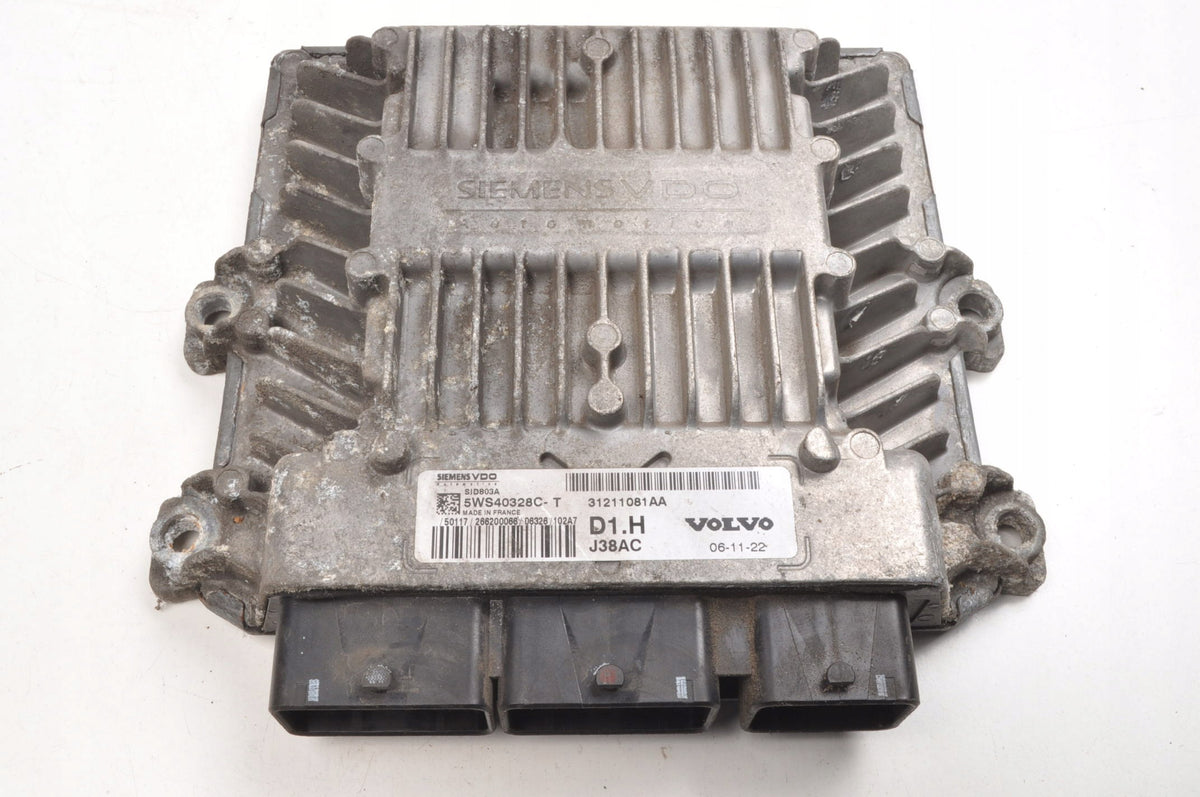 VOLVO C30 S40 II C70 V50 2.0 D 136KM COMPUTER ENGINE DRIVER 31211081
