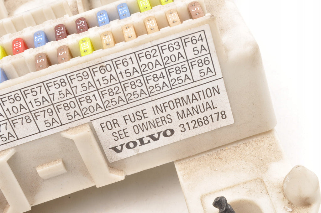 VOLVO C30 S40 II C70 V50 BOX MODULE BSI 31254903 KEY
