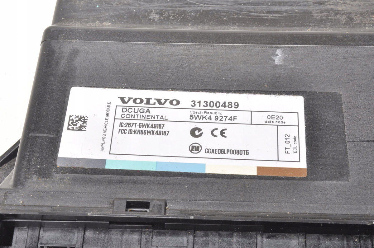 VOLVO C30 S40 II C70 V50 MODUL KEYLESS DRIVER 31300489