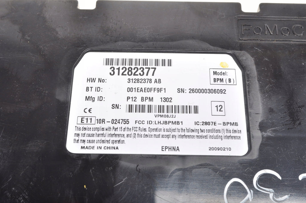 VOLVO C30 S40 II V50 BLUETOOTH MODULE 31282377 LIFT