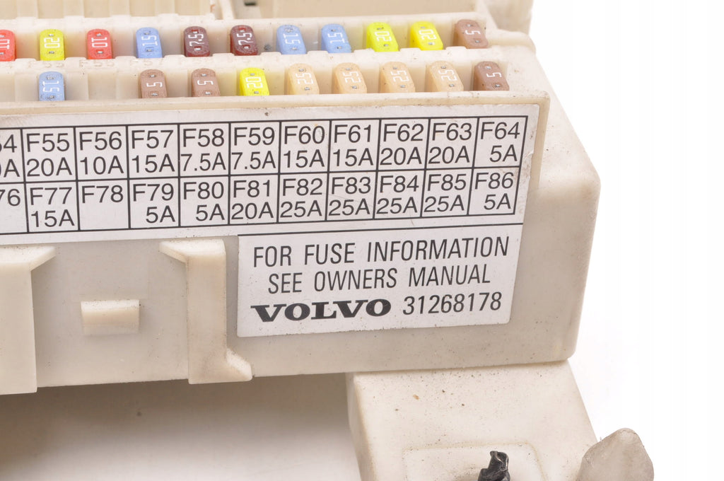 VOLVO C30 S40 II V50 C70 II BOX MODULE BSI KEY 31268178 31300354