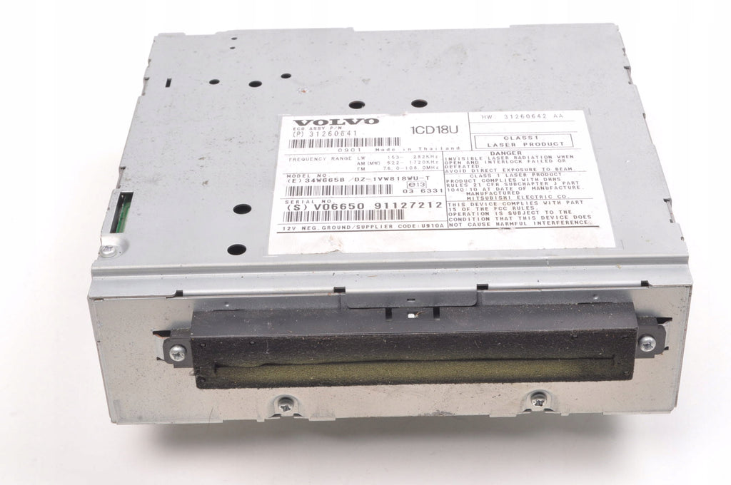 VOLVO C30 S40 II V50 C70 II RADIO 31260641